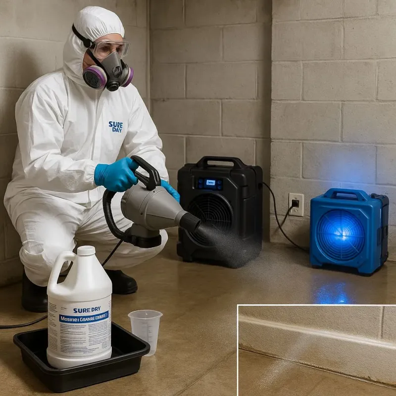 Sanitization and Odor Removal process in Ranson, WV
