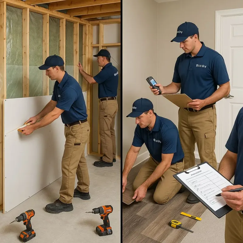 Repairs and Reconstruction process in Ranson, WV