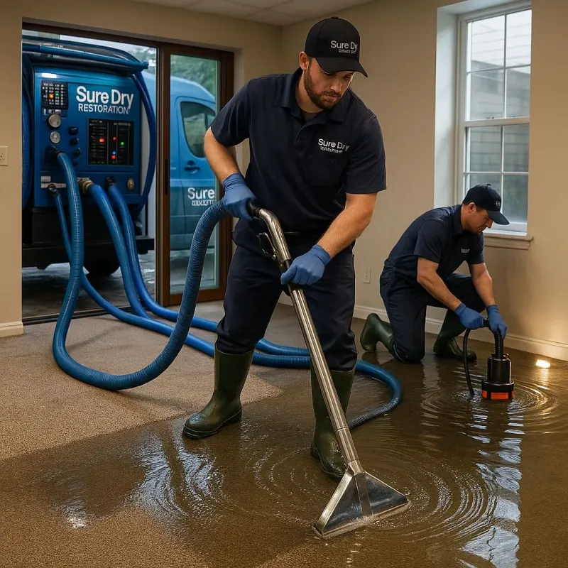 Water Extraction and Removal process in Ranson, WV